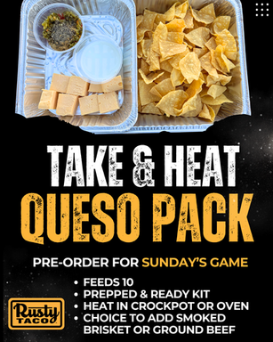 TAKE & HEAT QUESO PACK Social Post (1080 x 1350 px