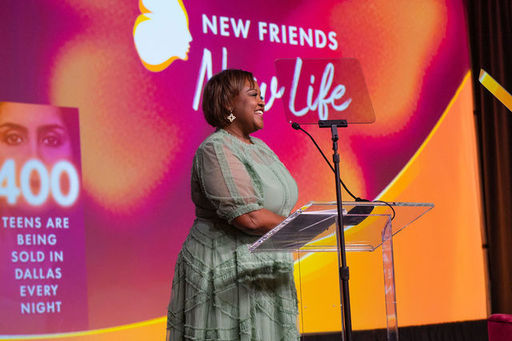 New Friends New Life Stand For Her Luncheon